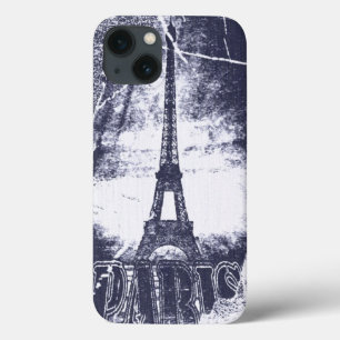 Vintager Paris-Eiffelturm 4 Case-Mate iPhone Hülle