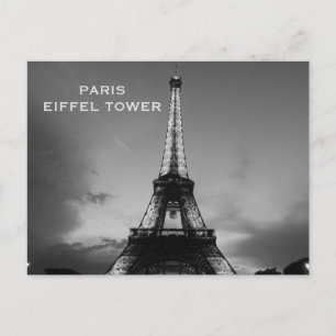 Vintager Paris Tourismus Postkarte