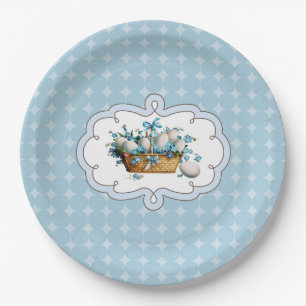 Vintager Party-Papier-Teller Entwurf Pappteller