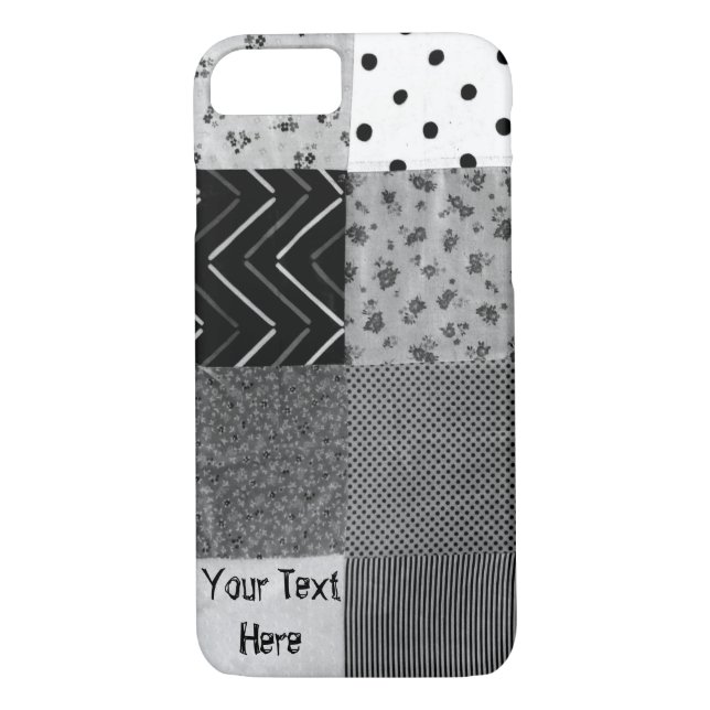 Vintager Patchworkkern Case-Mate iPhone Hülle (Rückseite)