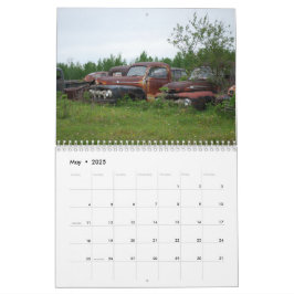 Vintager Patina-Kalender Kalender