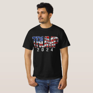 Vintager Patriotiker Donald Trump 2020 T-Shirt