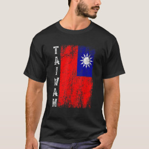 Vintager Patriotischer taiwanesischer Pride Taiwan T-Shirt