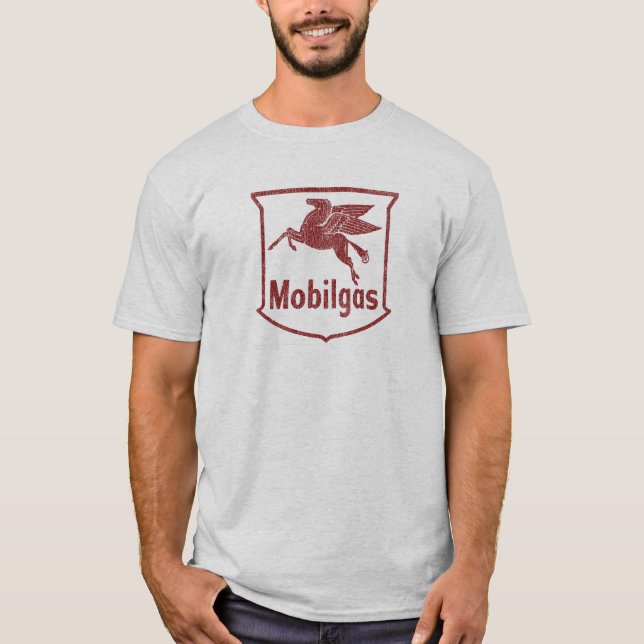 Vintager Pegasus Not leidender T - Shirt (Vorderseite)