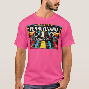 Vintager Pennsylvania Staat T-Shirt