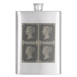 Vintager Penny Black Premium Flask Flachmann