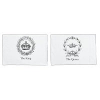 Vintager Personalisierter König und Königskronen