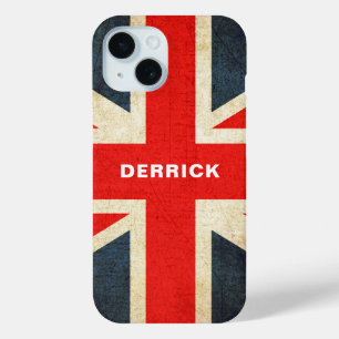 Vintager Personalisierter Name: Bold Typografy UK Case-Mate iPhone Hülle