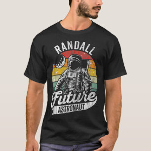 Vintager Personalisierter Randall Future Astronaut T-Shirt