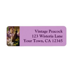 Vintager Pfau