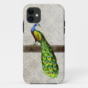 Vintager Pfau-Illustration iPhone 5 Fall Case-Mate iPhone Hülle