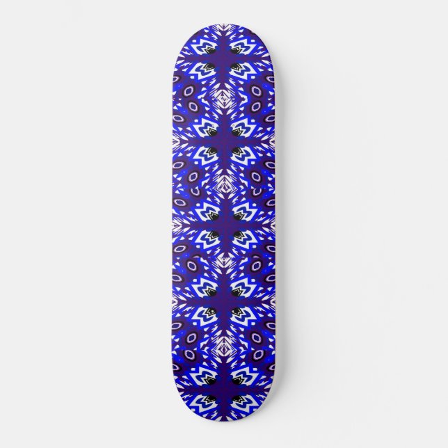 Vintager Pfau Skateboard (Vorderseite)