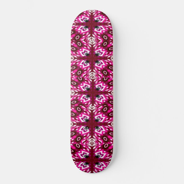 Vintager Pfau Skateboard (Vorderseite)