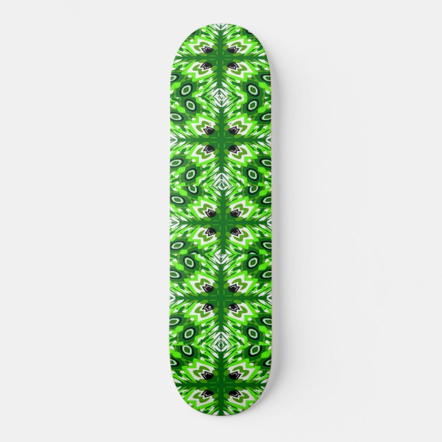Vintager Pfau Skateboard (Vorderseite)