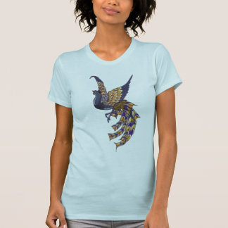 Vintager Pfau T-Shirt