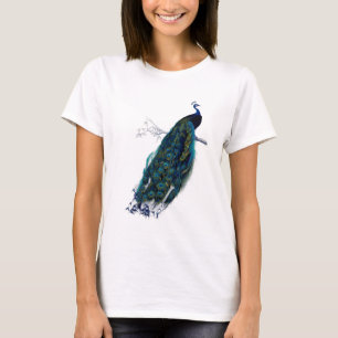 Vintager Pfau T-Shirt