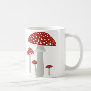 Vintager Pilz Tasse