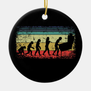 Vintager Pinball Evolution Pinball Retro Keramik Ornament