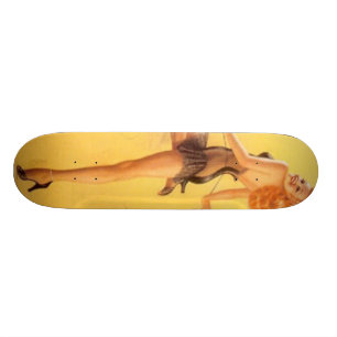 Vintager Pinup Skateboard