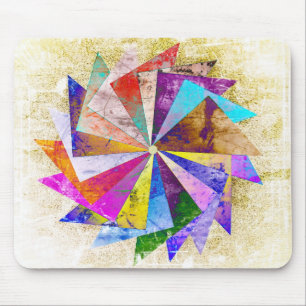 Vintager Pinwheel Mousepad