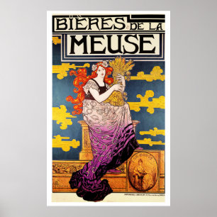 Vintager Plakat: - Bieres De-La Maas Poster