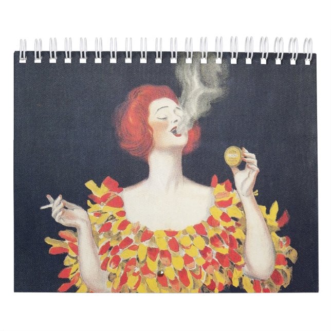 Vintager PlakatCachou Lajaunie Kalender (Titelbild)