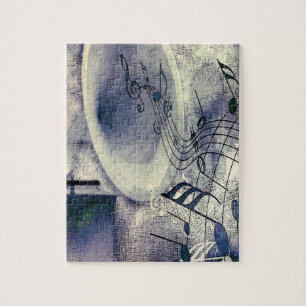 Vintager Plattenspieler Puzzle