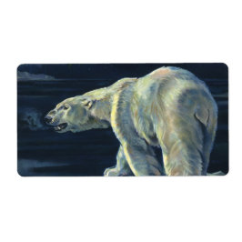 Vintager Polarbär, lebende Tiere der Arktis