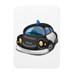 Vintager Polizist Magnet