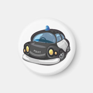 Vintager Polizist Magnet
