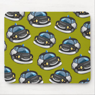 Vintager Polizist Mousepad