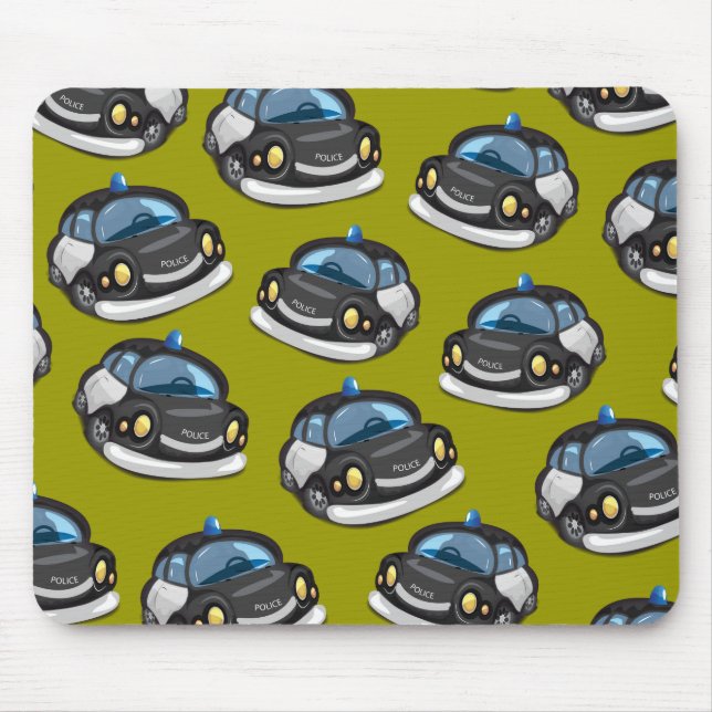 Vintager Polizist Mousepad (Vorne)