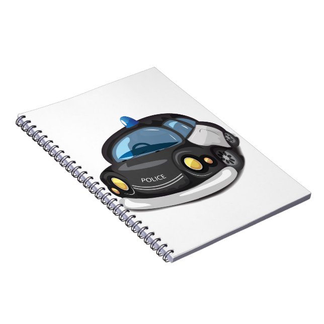 Vintager Polizist Notizblock (Rechte Seite)