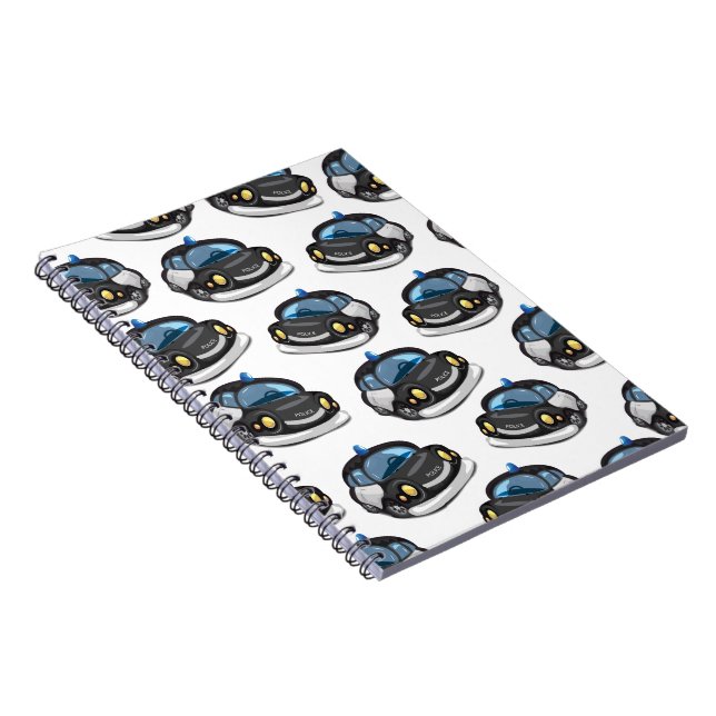 Vintager Polizist Notizblock (Rechte Seite)