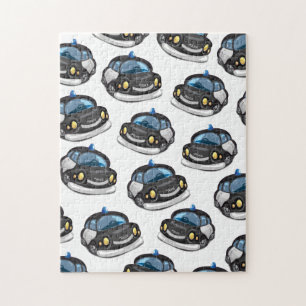 Vintager Polizist Puzzle