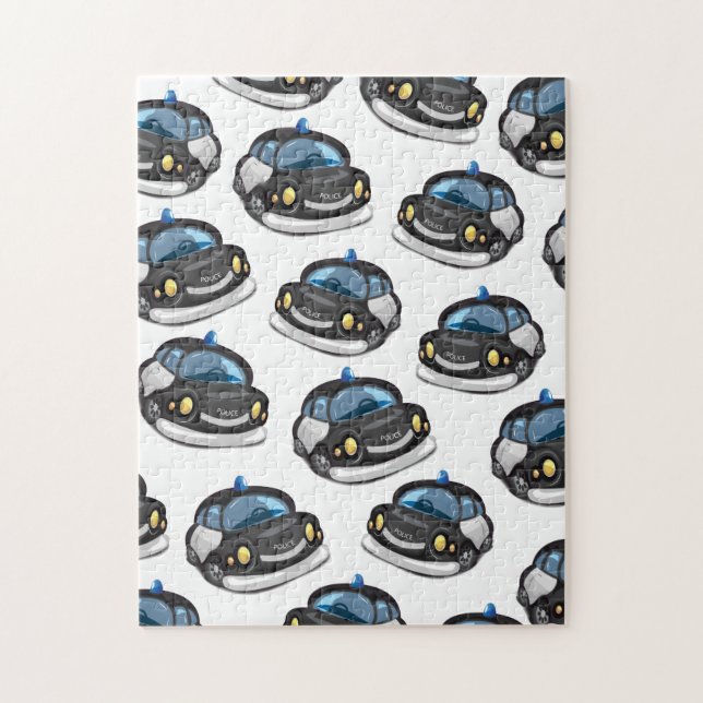 Vintager Polizist Puzzle (Vertikal)