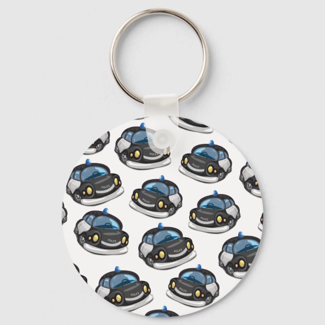 Vintager Polizist Schlüsselanhänger (Vorderseite)