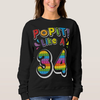 Vintager Pop wie ein 34-jähriges Glück für meine G Sweatshirt