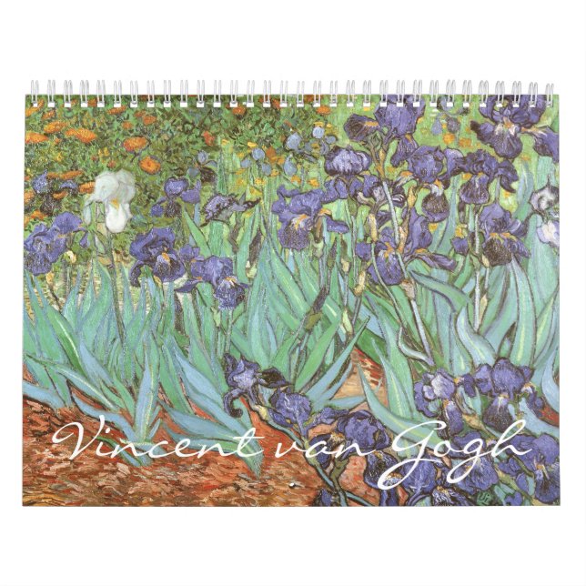 Vintager Post-Impressionismus Art von Vincent van  Kalender (Titelbild)