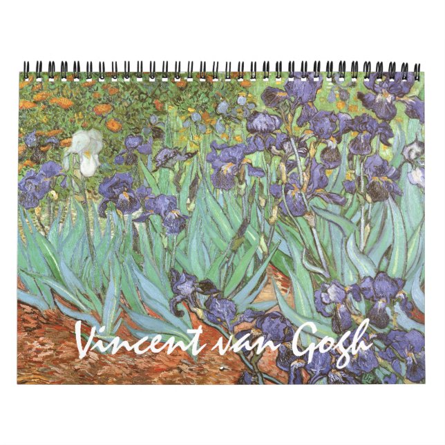 Vintager Post-Impressionismus von Vincent van Gogh Kalender (Titelbild)
