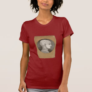 Vintager Psychologie-Kopf-T - Shirt