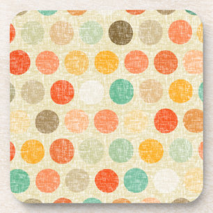 Vintager Punkt Getränkeuntersetzer