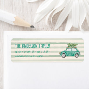 Vintager Quark Car Truck Tree Weihnachtsansprache