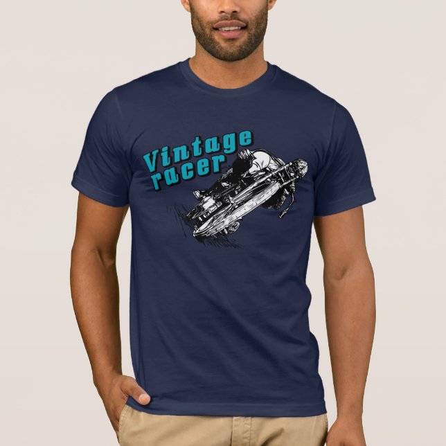 Vintager Racer T-Shirt (Vorderseite)