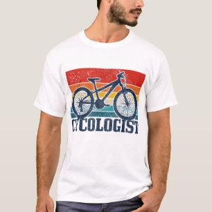 Vintager Radfahrer Mountain Bike MTB Radsport Funn T-Shirt