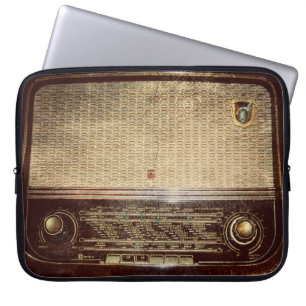 Vintager Radio Laptopschutzhülle