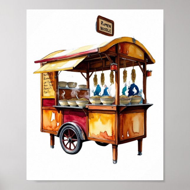 Vintager Rammkarren Poster (Vorne)