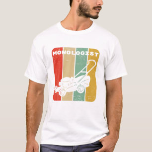 Vintager Rasenmäher für den Rasenmäher T-Shirt