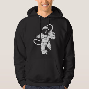 Vintager Raumfahrer Hoodie