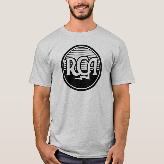 Vintager RCA-Logo-T - Shirt (Vorderseite)